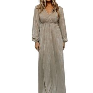 Baltic born pleated maxi